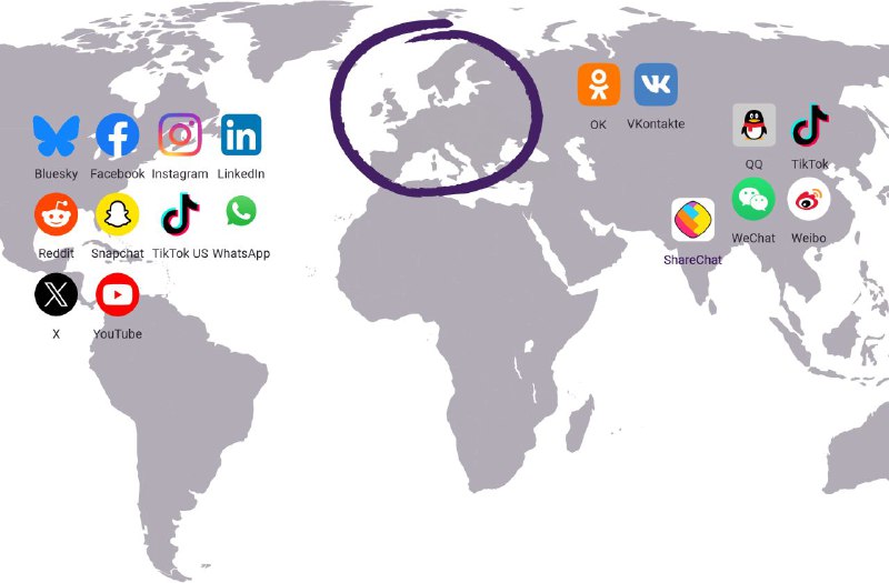 愚蠢的欧洲人搞了个欧洲版推特Europe is set to launch a new X alternative called 