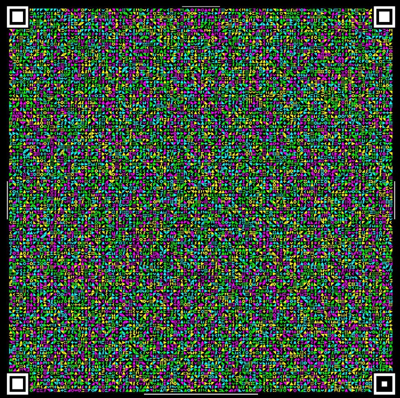 libcimbar，不依赖网络的小文件拷贝libcimbar，一种特殊的彩色二维码，可以把小于 33MB 的文件压缩成一个二维码（动画），用他们提供的 App 扫码解压即可得到文件