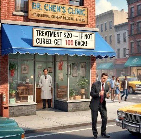 一位医生移居美国后，找不到大医院的工作