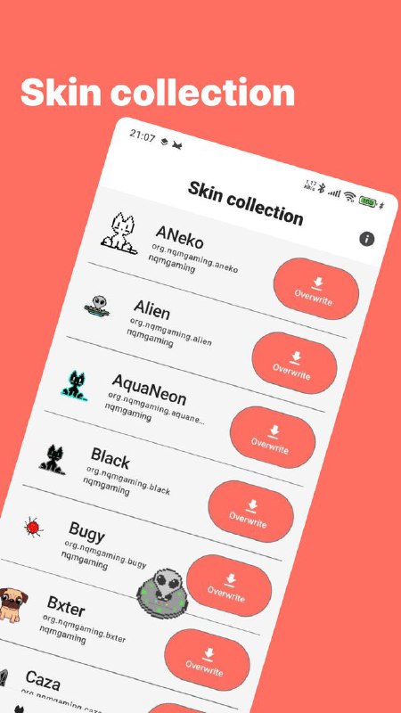 在你的安卓屏幕上显示一只小宠物ANeko Reborn is a modern version of the classic ANeko app. It features a cute cat animation that follows your finger on the Android screen, inspired by apps like nekoDA, xneko, oneko, and more. This version is built for modern Android devices with better performance and compatibility. 有多种宠物可选，也可自定义皮肤